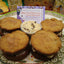 Sandwich de biscuits cannoli sans gluten premium - Végétalien et sans sucre