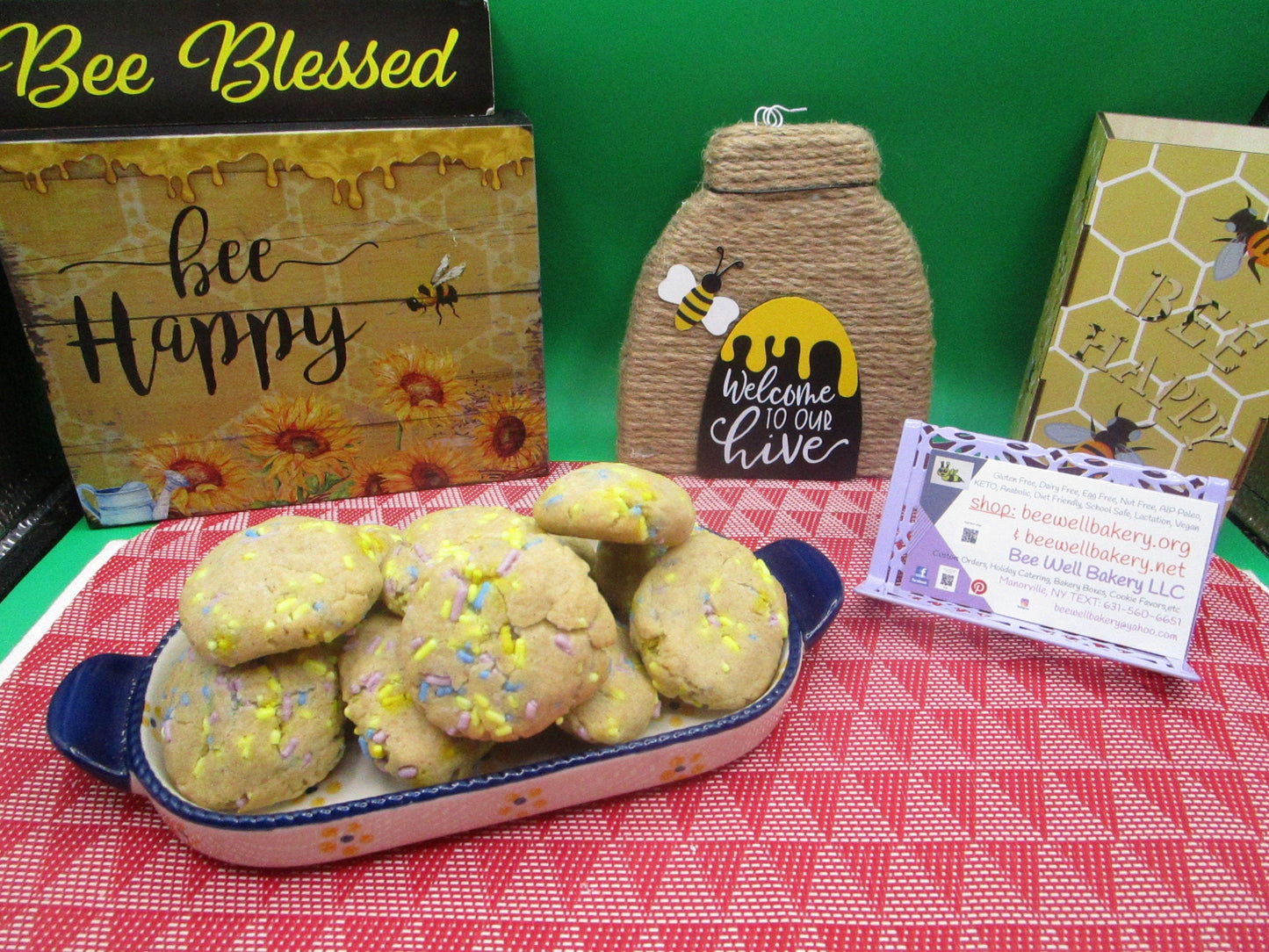Biscuits Sucre Sans Gluten avec Paillettes Naturelles
