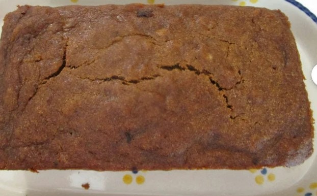 Pain à la banane et aux bleuets sans grain biologique - Sans gluten et végan
