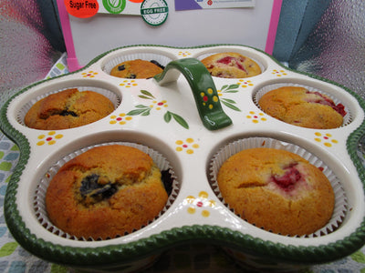 Muffins Orgánicos Sin Azúcar - Veganos y Sin Gluten