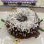 Donut au chocolat et à la noix de coco sans grain - Végétalien et compatible avec le régime cétogène