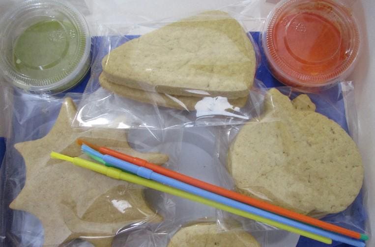Kit de biscuits d'Halloween sans gluten - Sans produits laitiers et sûr pour l'école