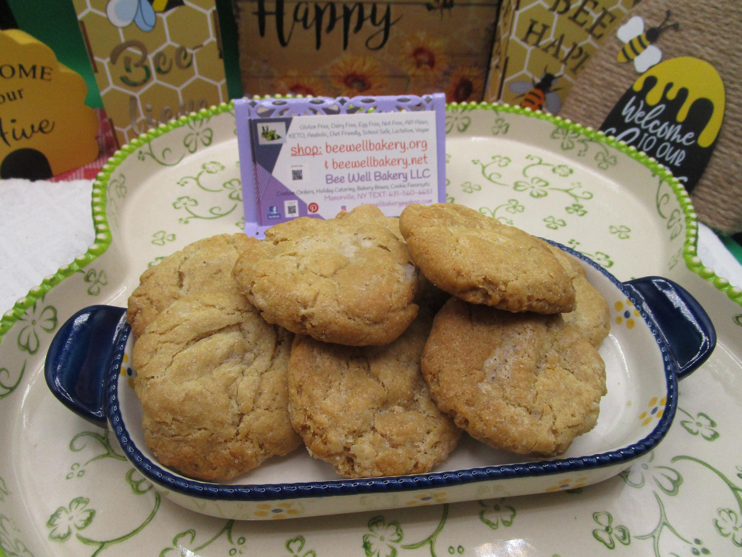 Galletas Premium Sin Gluten con Chips de Chocolate Blanco