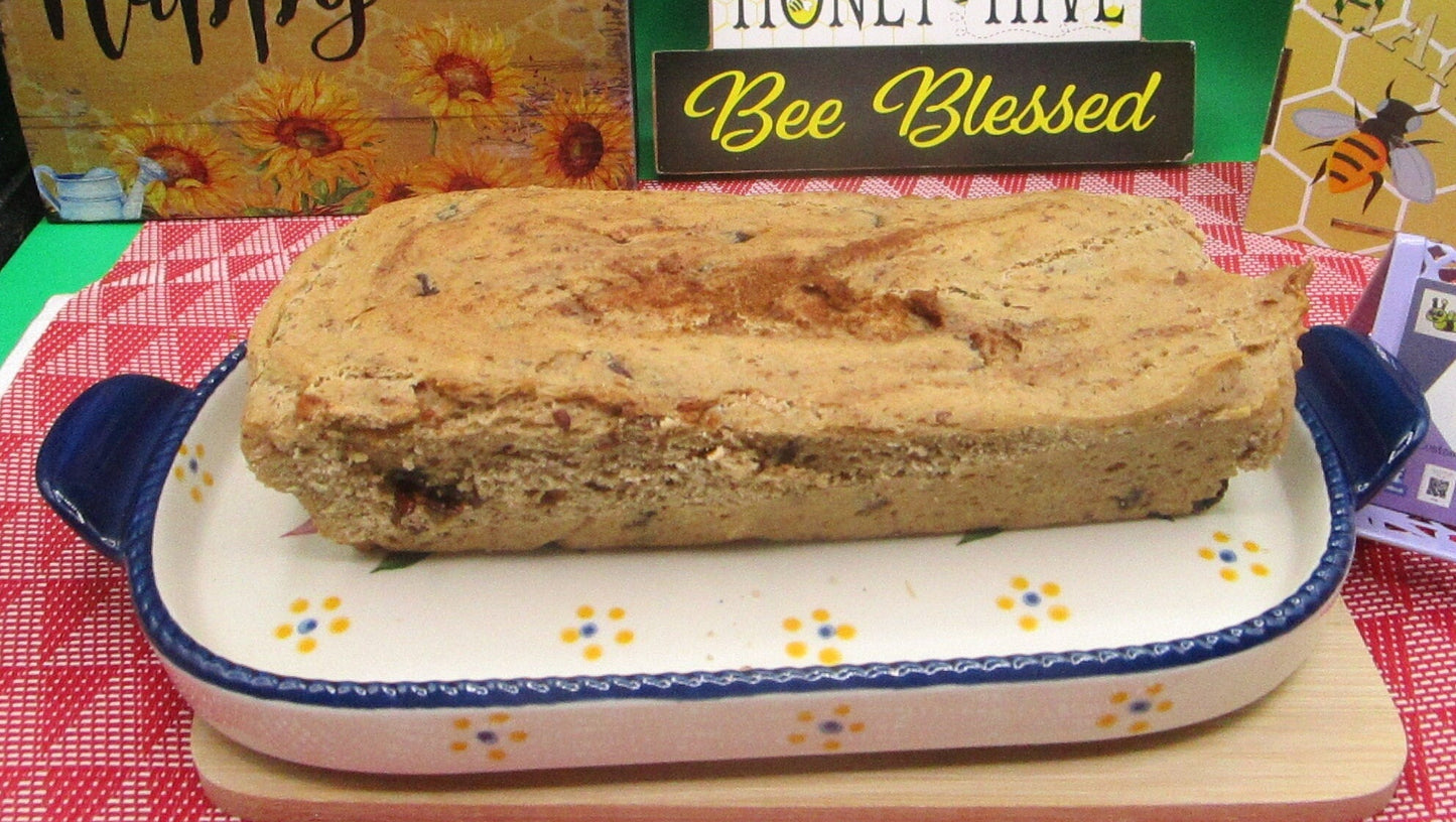 Pain à la cannelle et aux raisins riche en protéines - Options sans gluten et véganes