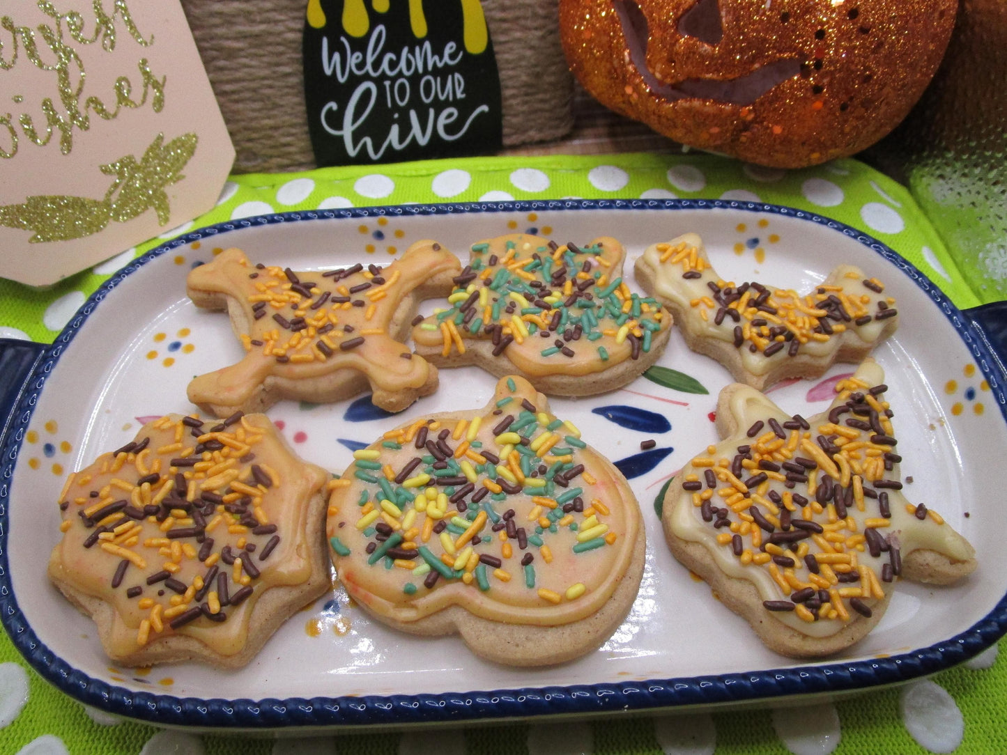 Galletas de Azúcar de Halloween Sin Gluten - Veganas y Sin Lácteos