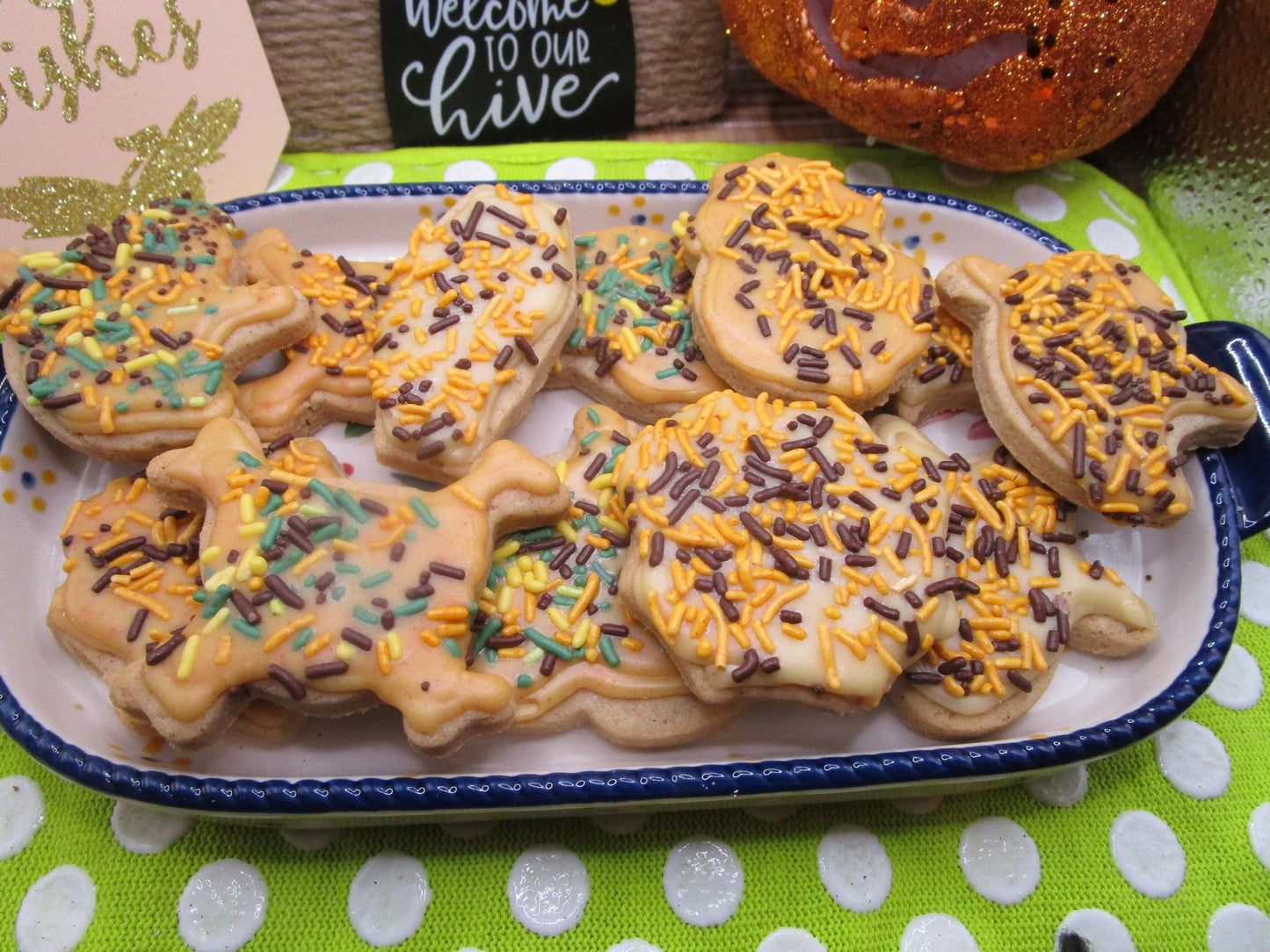 Galletas de Azúcar de Halloween Sin Gluten - Veganas y Sin Lácteos
