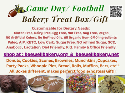 Game Day Bakery Box Sampler - Gluten Free & Vegan Treats