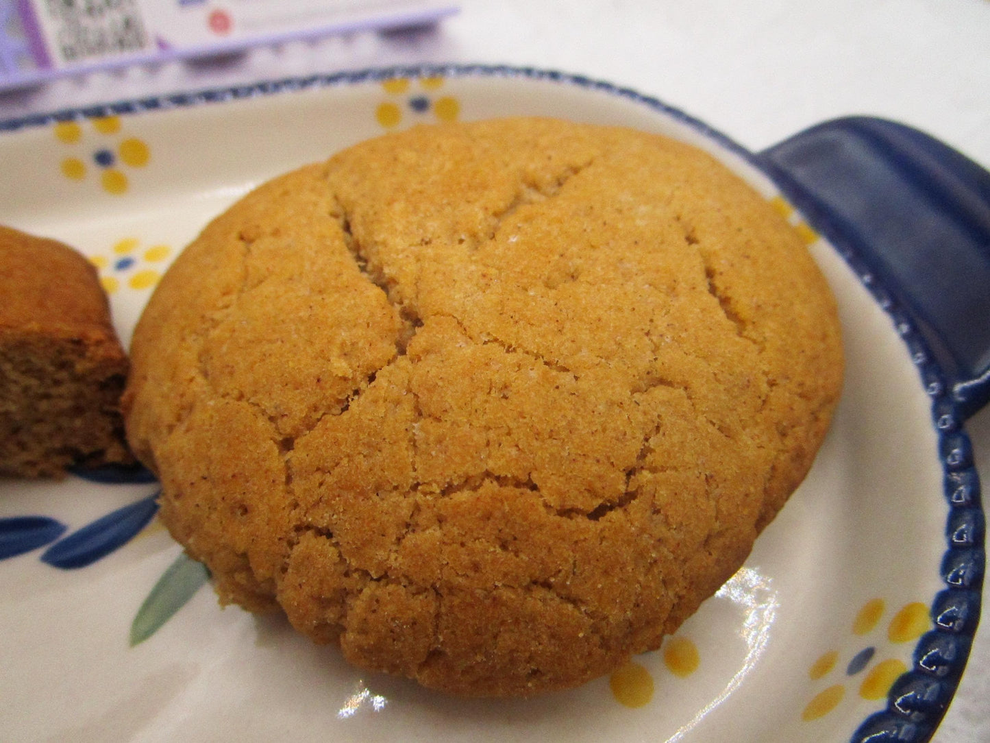 Galleta Alta en Proteínas de Especias de Calabaza - Vegana y Sin Gluten