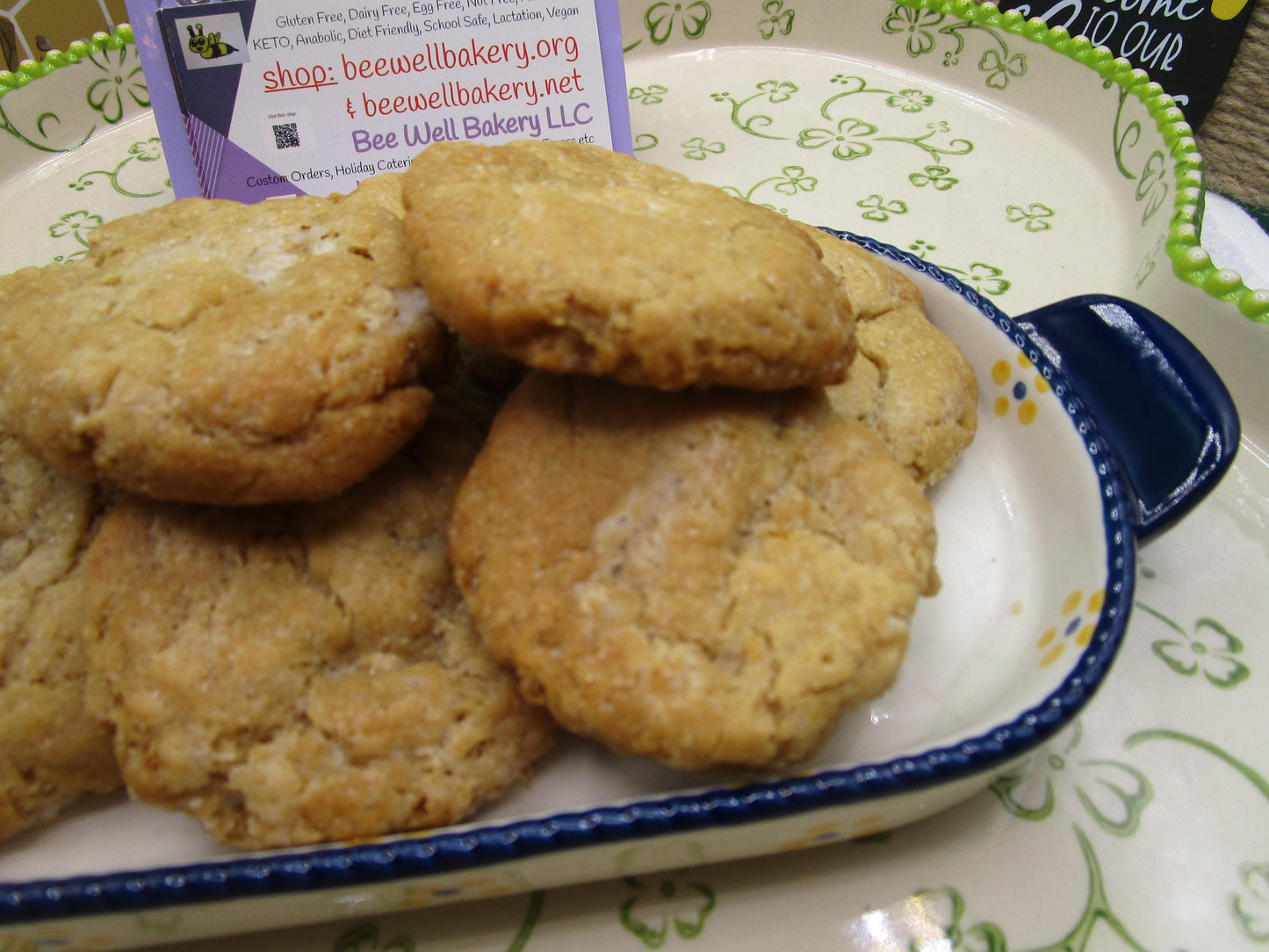 Galletas Premium Sin Gluten con Chips de Chocolate Blanco