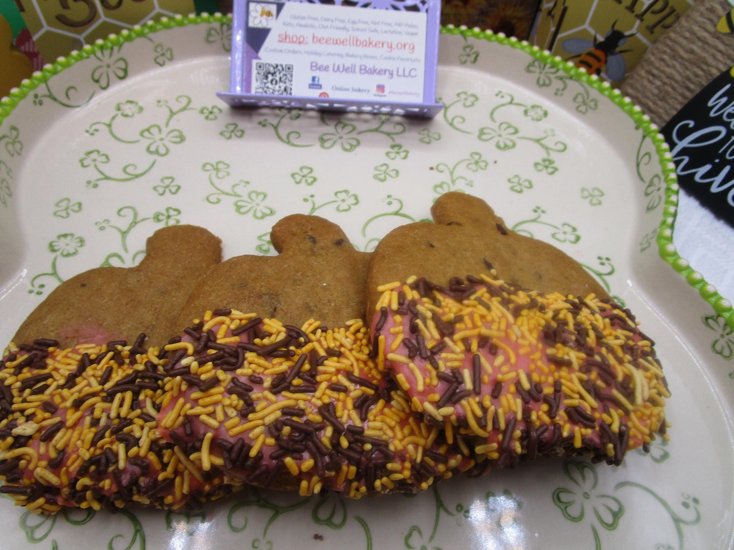 Biscuits au chocolat bio sans gluten - Édition citrouille