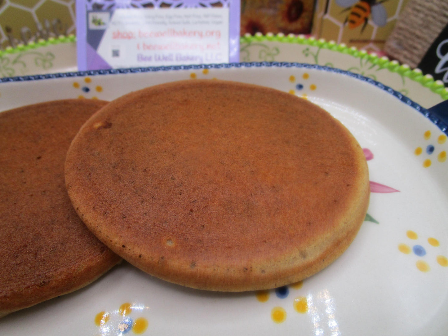 Mélange à pancakes sans gluten au goût de citrouille épicée - Riche en protéines et végan