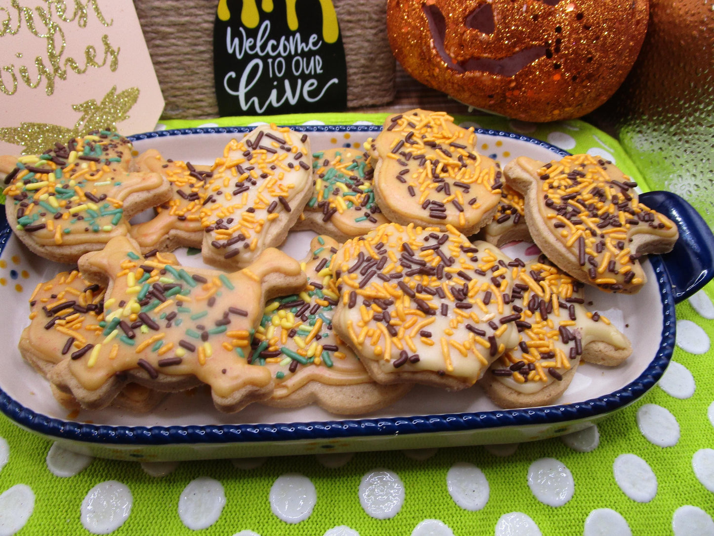 Galletas de Azúcar de Halloween Sin Gluten - Veganas y Sin Lácteos