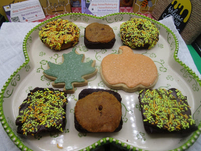Forfait de fête d'automne - Assortiment de pâtisseries véganes et sans allergènes