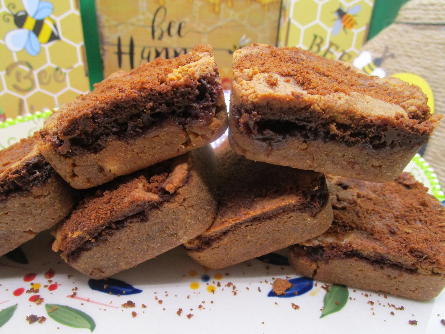Carrés à la cannelle AIP paléo sans céréales - Pâtisseries véganes