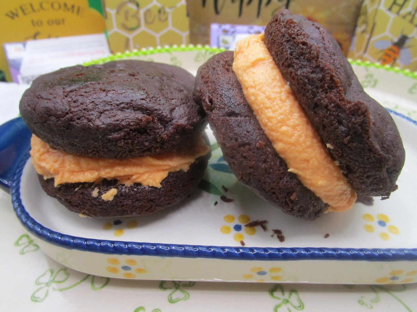 Halloween Whoopie Pies - Gluten Free, Vegan Treats