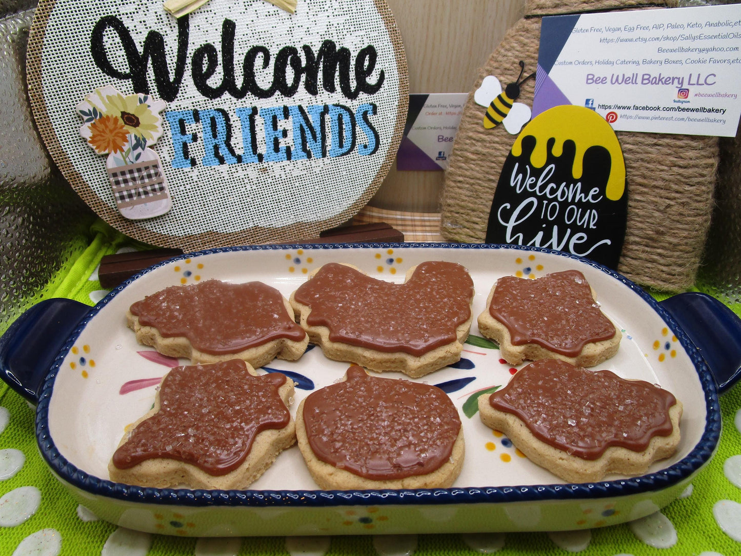Organic Gluten Free Sugar Cookies - Thanksgiving Edition