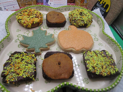 Forfait de fête d'automne - Assortiment de pâtisseries véganes et sans allergènes