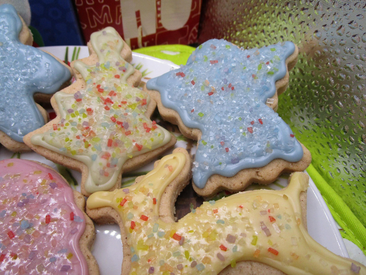 Galletas de Navidad Heladas Sin Azúcar - Veganas y Sin Gluten