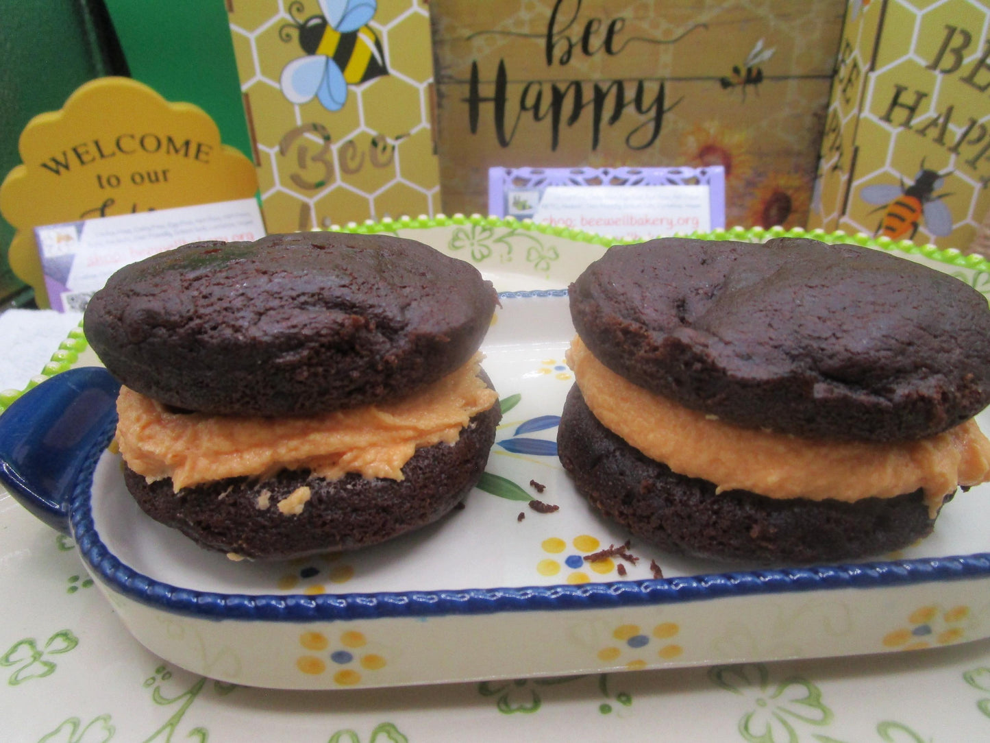 Gluten Free Halloween Whoopie Pies - Vegan & Dairy Free Treats