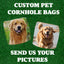 Personalized Pet Portrait Cornhole Bags - Set of 8, Custom Dog & Cat Designs for Lawn Games - Korvel