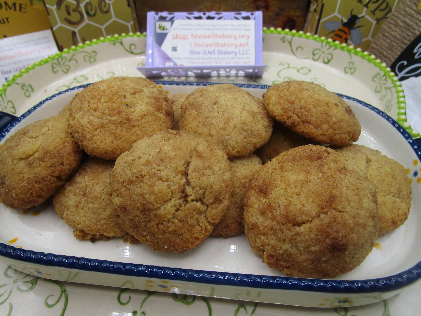 High Protein Apple Spice Cookies - Gluten Free & Vegan