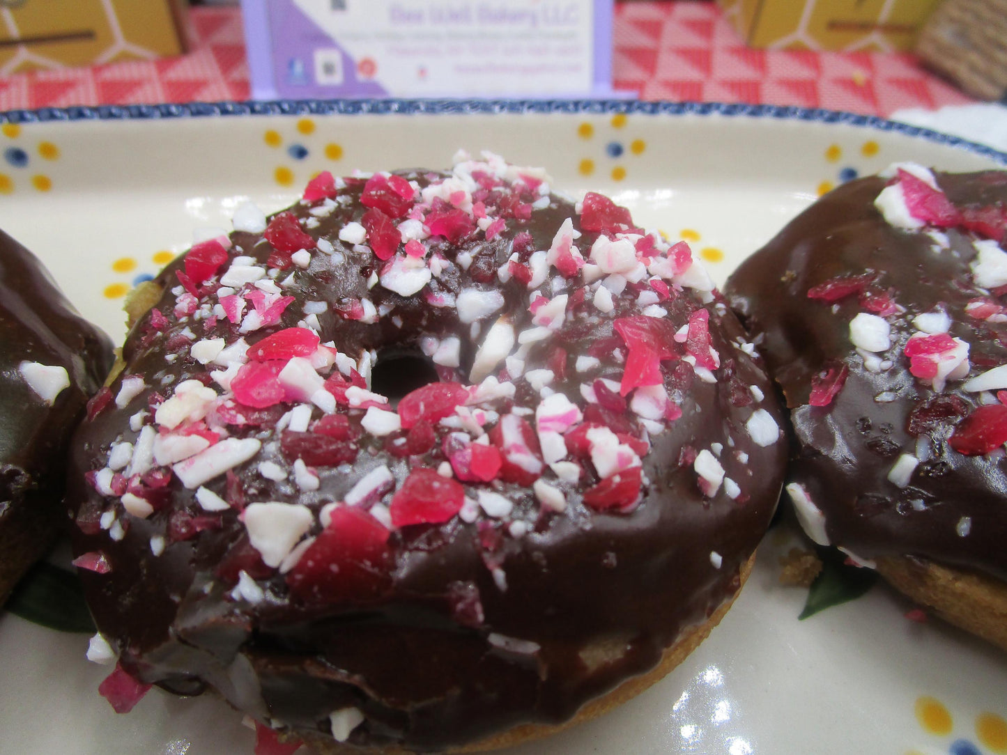 Donas Veganas Sin Gluten - Vainilla y Chocolate