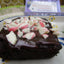 Brownies gourmets sans gluten avec des paillettes à base de plantes