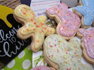 Galletas de Navidad Heladas Sin Azúcar - Veganas y Sin Gluten