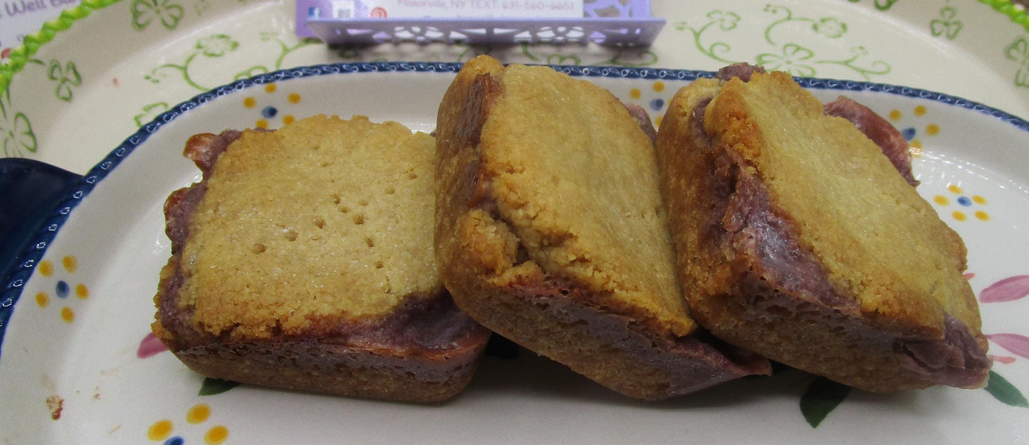KETO Cuadrados de Pastel de Fruta - Delicias Sin Gluten y Veganas