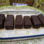 Barras de Galleta de Chocolate y Mantequilla de Maní con Alto Contenido de Proteínas - Veganas y Sin