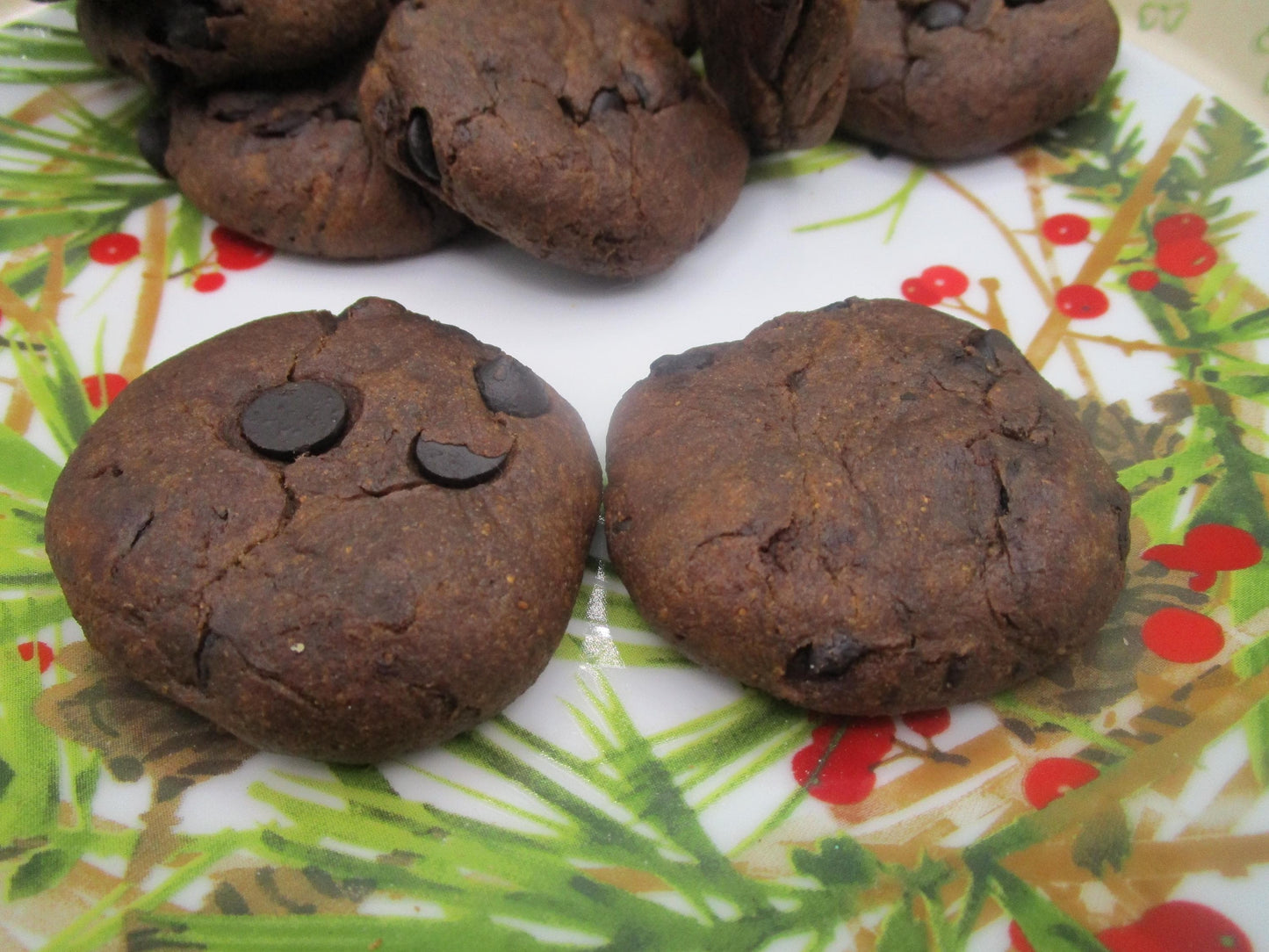 AIP Paleo Tiger Nut Cookies - Carob Peppermint, Gluten Free & Dairy Free