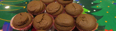Muffins de Jengibre Bajos en Azúcar - Sin Gluten y Veganos