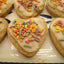 Galletas de Corazón Heladas Sin Azúcar - Veganas y Sin Gluten