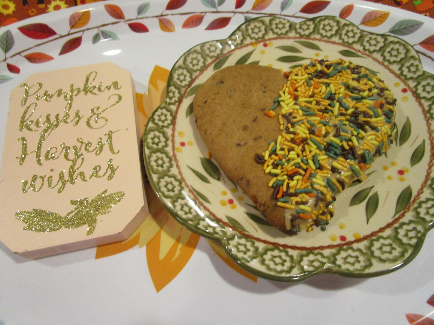 Gâteau sans gluten en forme de cœur - Végétalien et sans allergènes