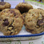 Galletas de Chocolate Oscuro con Avena y Nueces Sin Gluten