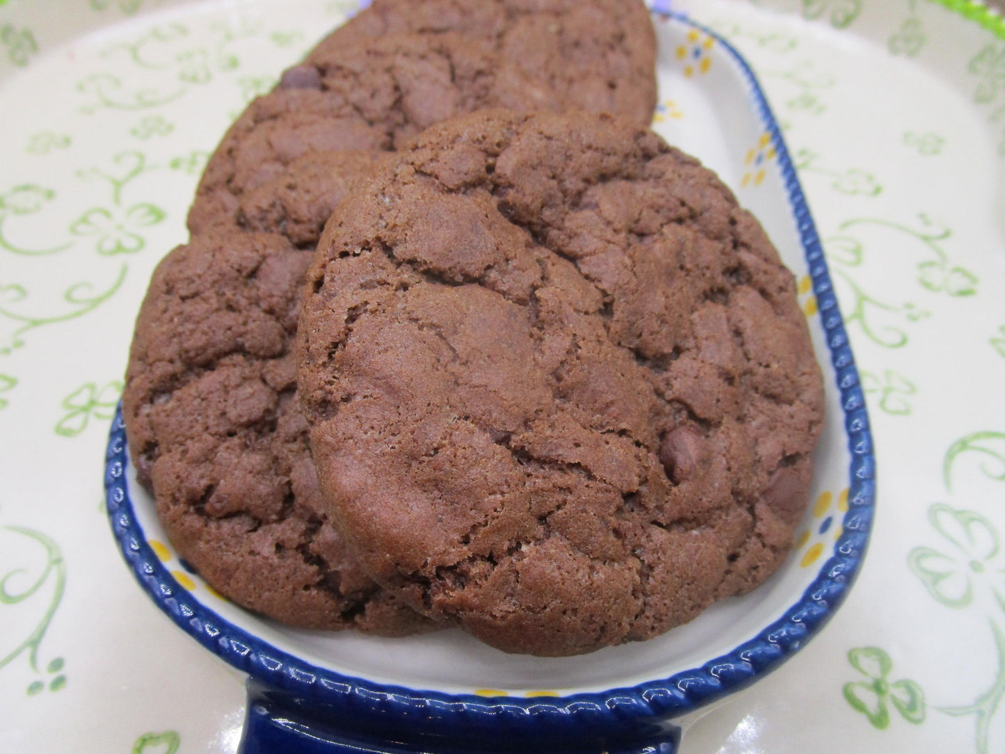 Cookies double chocolat bio sans gluten