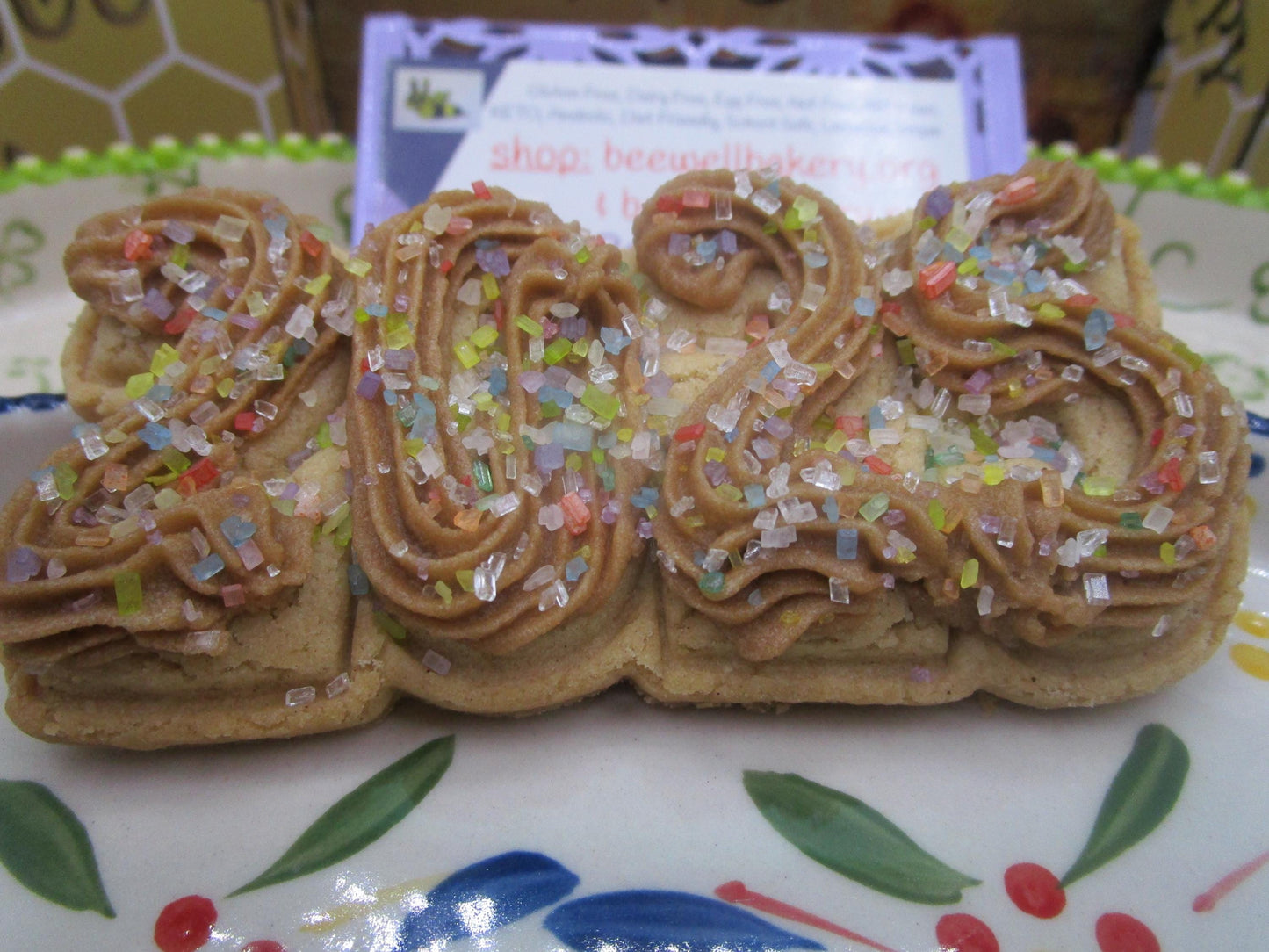 Galletas de Azúcar Sin Gluten - Edición Celebración de Año Nuevo