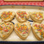 Galletas de Corazón Heladas Sin Azúcar - Veganas y Sin Gluten