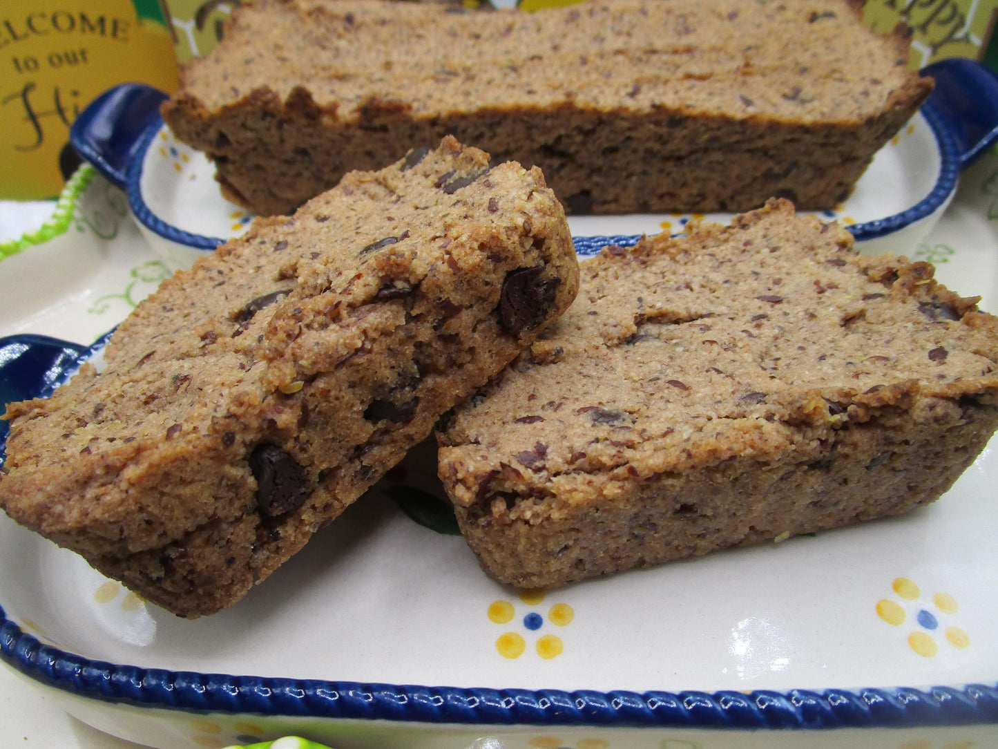 Pan de Plátano con Chips de Mocha y Proteína - Sin Gluten y Vegano
