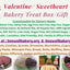 Boîte de Pâtisserie pour la Saint-Valentin - Friandises Sans Gluten et Sans Produits Laitiers