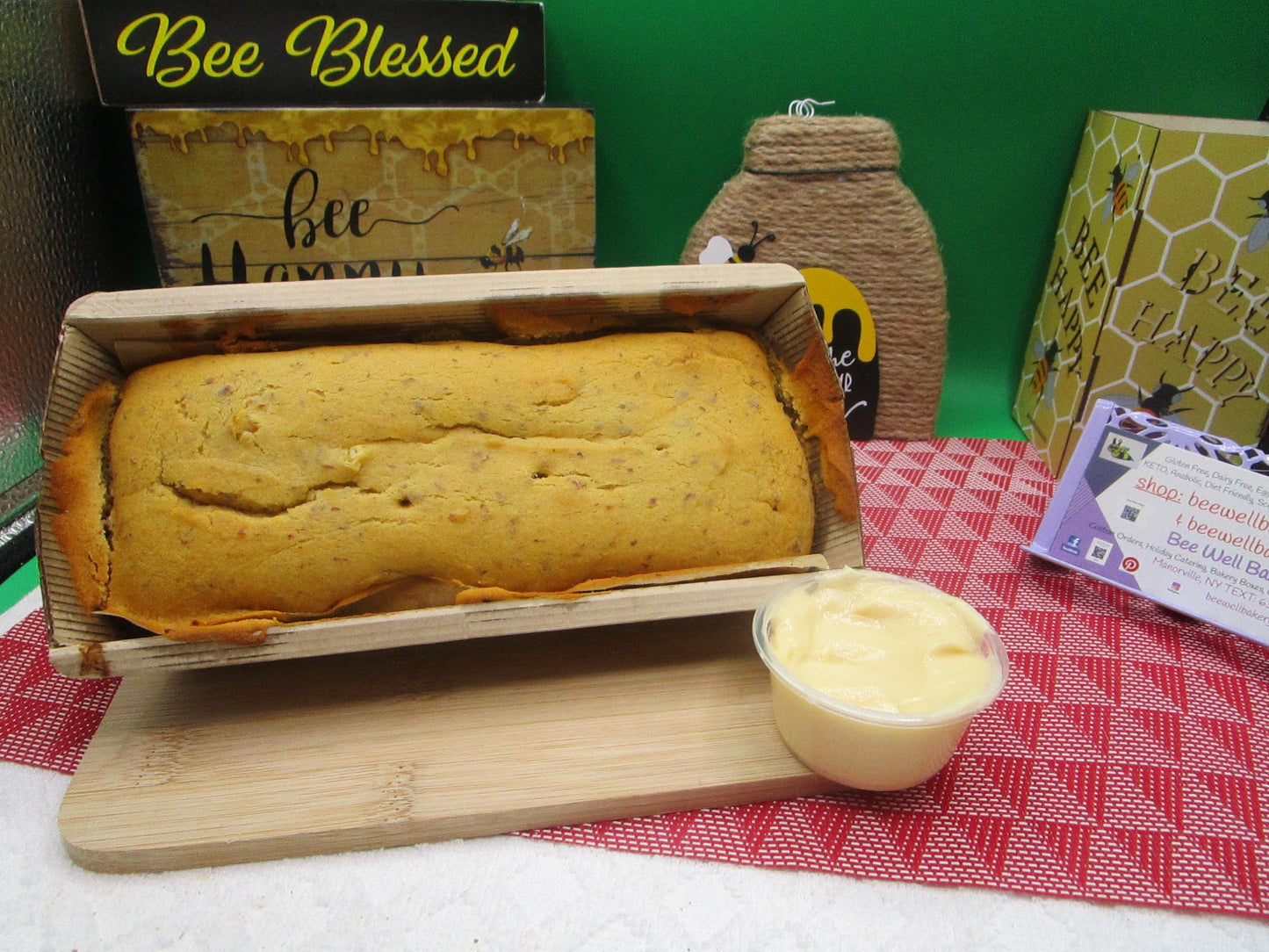 Pastel de Pound de Alto Contenido Proteico - Vegano y Sin Gluten