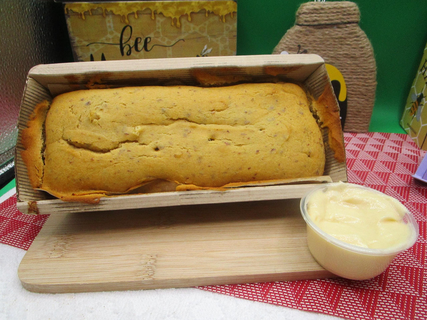 Pastel de Pound de Alto Contenido Proteico - Vegano y Sin Gluten