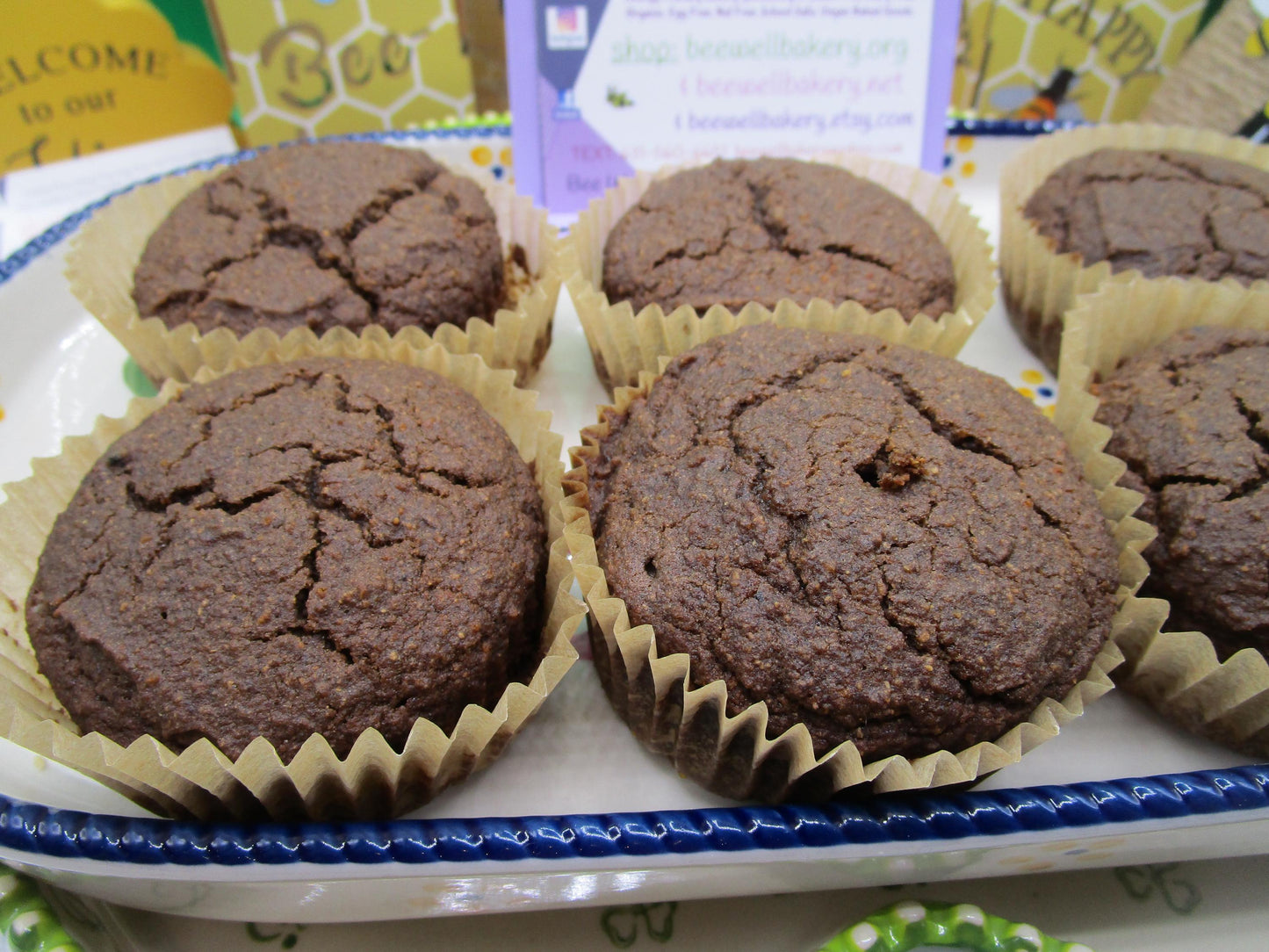 Cupcakes AIP Paleo au Caroube - Végétalien et Sans Gluten