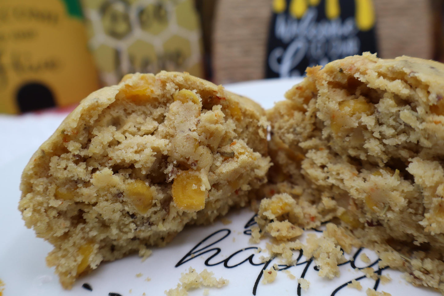 Muffins de maïs mexicains riches en protéines - Végans et sans sucre