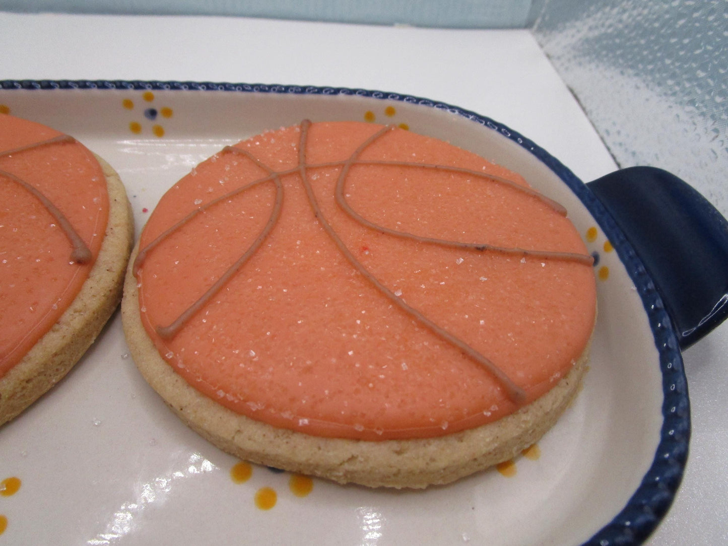 Galletas de Azúcar Glaseadas Sin Gluten - Edición Baloncesto