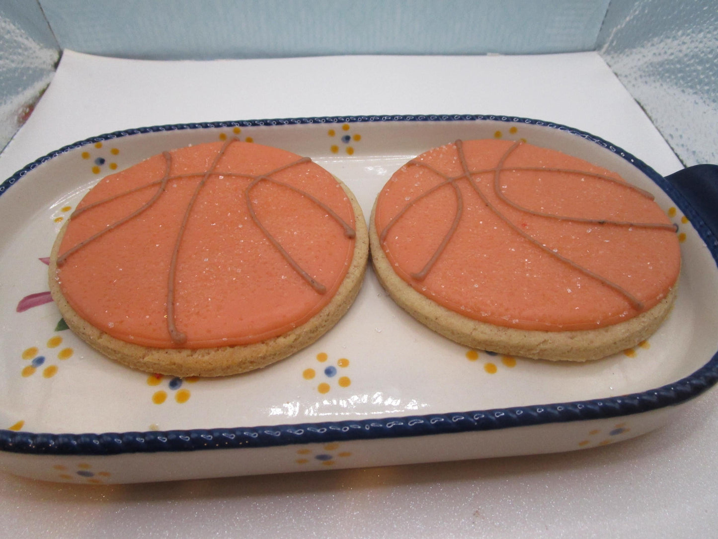 Galletas de Azúcar Glaseadas Sin Gluten - Edición Baloncesto