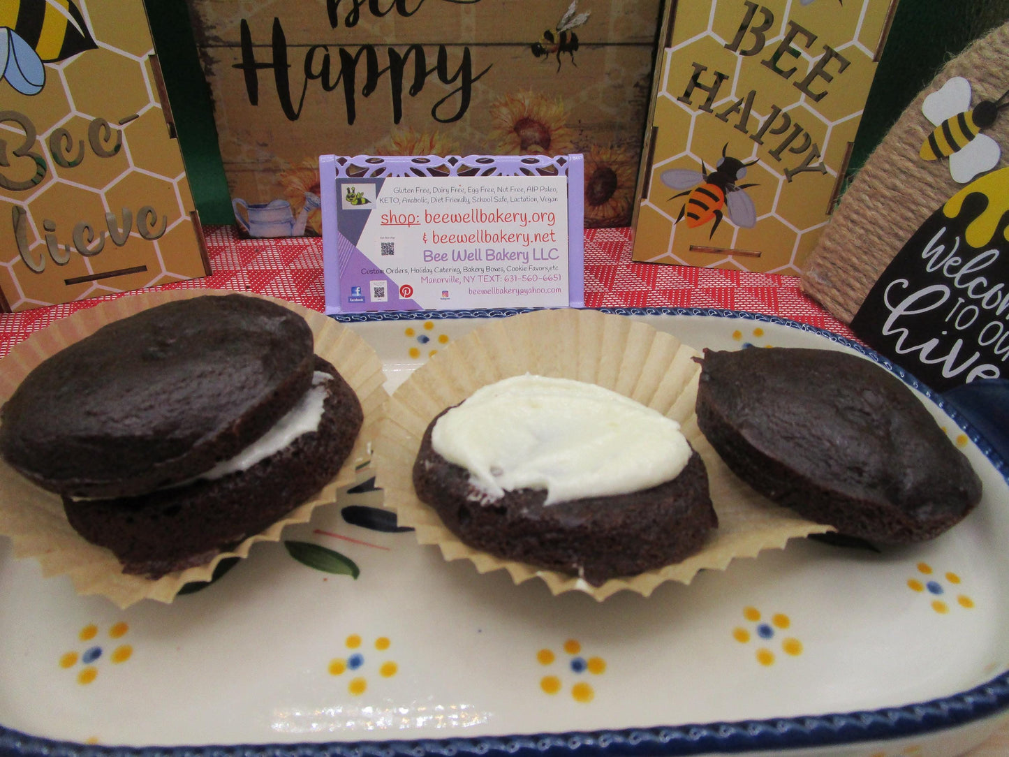 Gourmet Gluten Free Whoopie Pies - Vegan & Allergy-Friendly