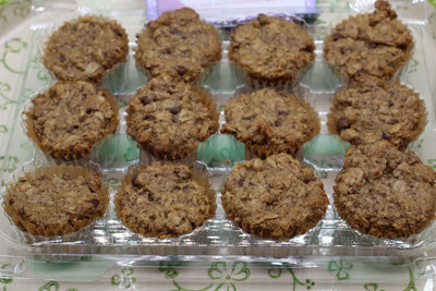 Muffins Mini de Avena y Chocolate Sin Gluten