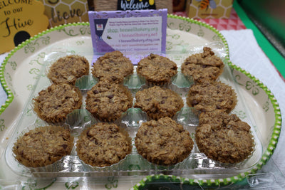 Muffins Mini de Avena y Chocolate Sin Gluten