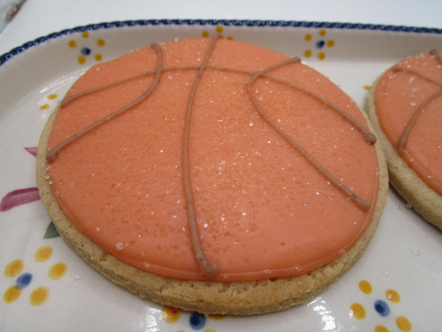 Galletas de Azúcar Glaseadas Sin Gluten - Edición Baloncesto